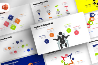 Option - Infographic PowerPoint Template